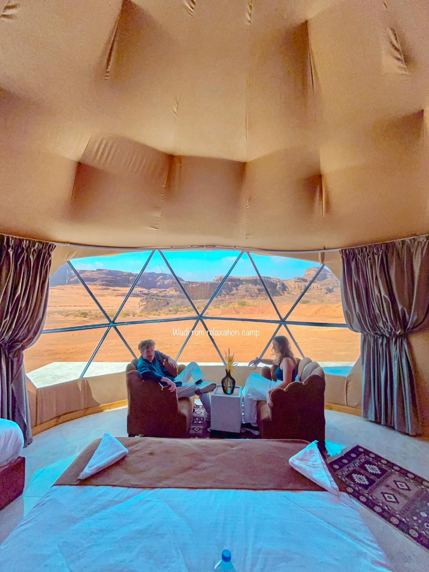 Wadi Rum Relaxation Camp Hotel Exterior photo