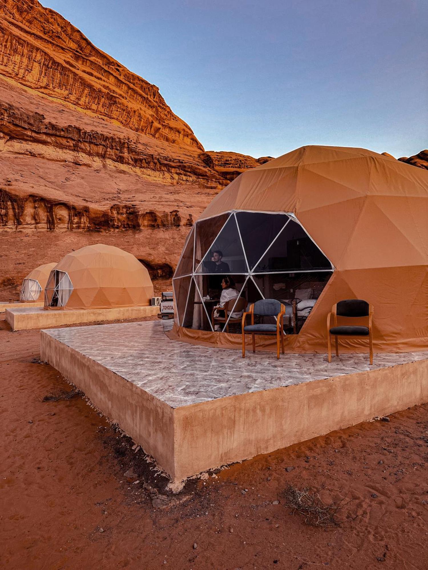 Wadi Rum Relaxation Camp Hotel Exterior photo