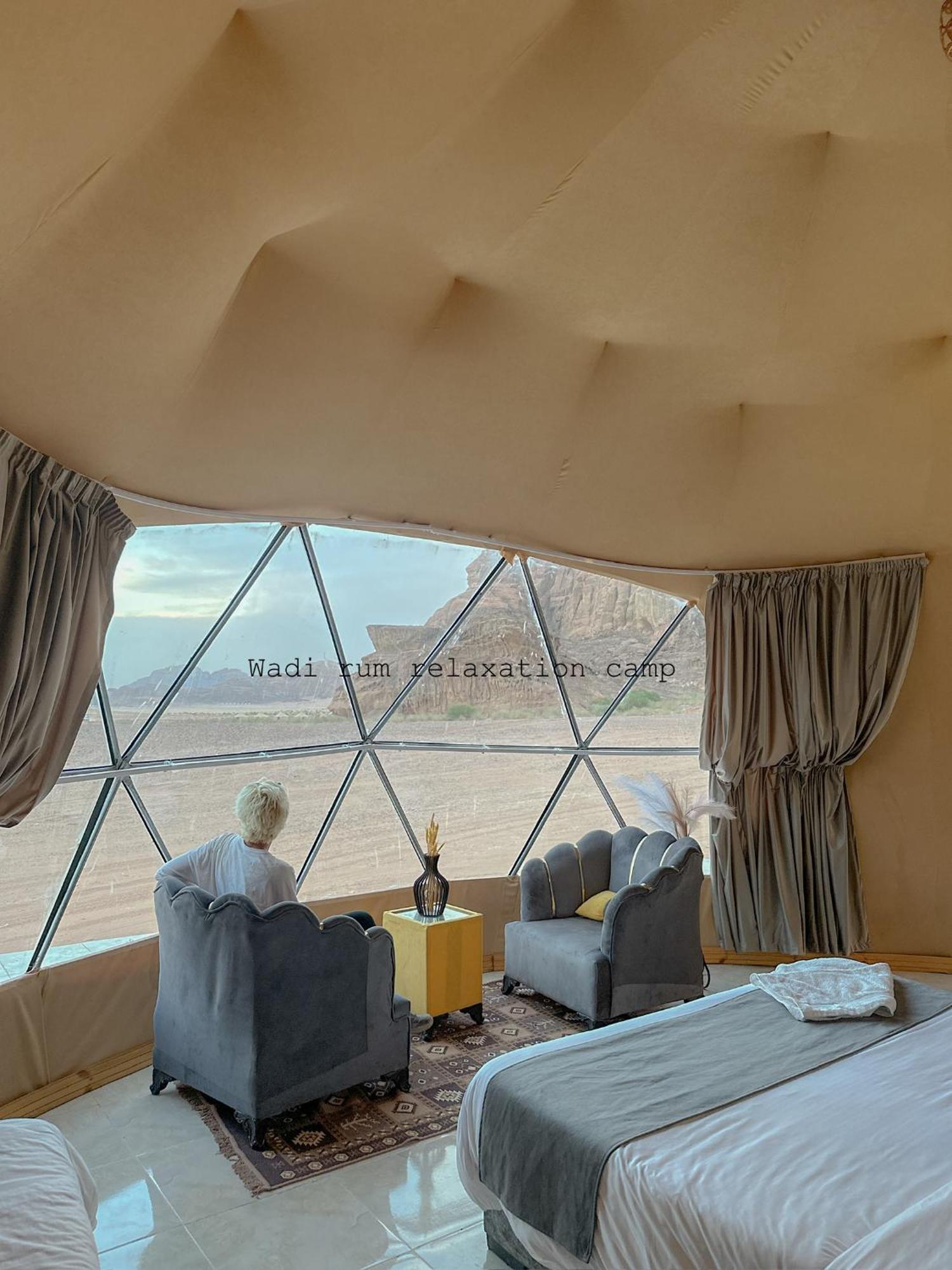 Wadi Rum Relaxation Camp Hotel Exterior photo